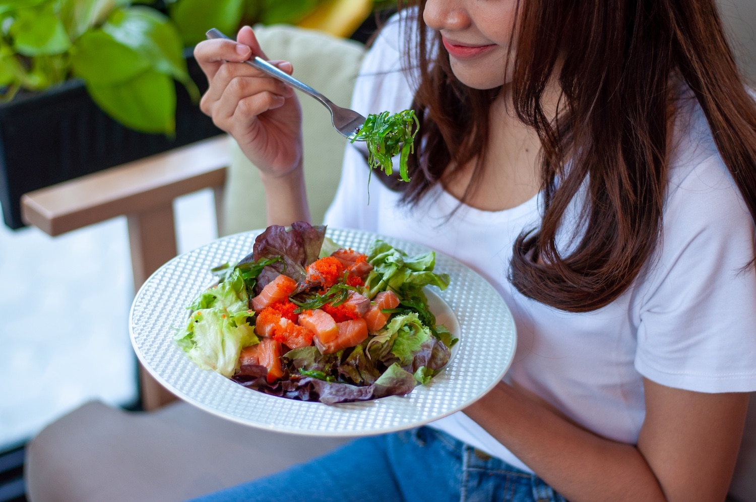 Fresh vegetables and healthy food choices
